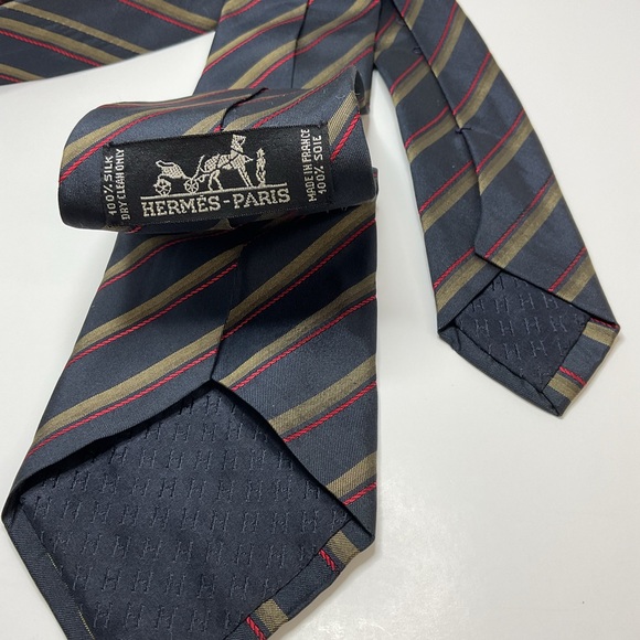 Hermes Paris Accessories Necktie Men's - Picture 3 of 4